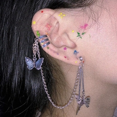 Brinco Ear Cuff Borboletas - comprar online