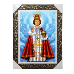 002 Quadro Jesus - Menino Jesus de Praga