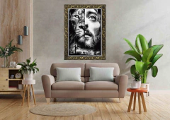 017B Quadro Jesus - Leão de Judá - comprar online