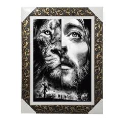 017B Quadro Jesus - Leão de Judá
