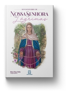 Livro Devocionário de Nossa Senhora das Lágrimas Com medalha