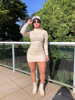 Vestido tubinho ribana na internet