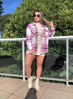 Jaqueta Xadrez Flanelada