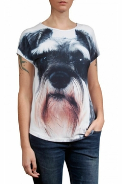 Camiseta Evasê Schnauzer