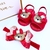 Kit Pantufa Fofura Red