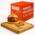 Kit 10 Tábuas 19x29cm De Hambúrguer Madeira Personalizada Laser - comprar online