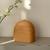 Origem – Vaso Decorativo em Madeira Natural (15x14cm _ V22) - comprar online