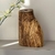 Origem – Vaso Decorativo em Madeira Natural (15x22cm _ V24) na internet