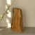Origem – Vaso Decorativo em Madeira Natural (16x27cm _ V26) - comprar online