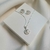 Conjunto Medalha Flor