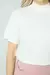 T-SHIRT GOLA 100% ALGODÃO OFF-WHITE na internet