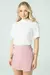 T-SHIRT GOLA 100% ALGODÃO OFF-WHITE - comprar online