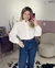 CAMISA CROPPED DE TRICOLINE COM ELASTANO - comprar online