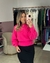 BLUSA CROPPED MANGAS BUFANTES FIO PLUMA BIAMAR 10655 - comprar online