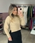 BLUSA BIAMAR 10591 DE LÃ FIO PLUMA BÁSICA
