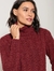 BLUSA BIAMAR 11415 GOLA ALTA TRANÇADA na internet