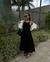 Imagem do VESTIDO SUPER MIDI CANELADO + TRICOLINE