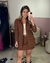 SAIA CURTA SARJA COTELÊ COM CINTO - Allure Closet