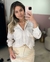 CAMISA LISTRADA DE VISCOLINHO - Allure Closet