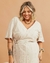 VESTIDO SUPER MIDI DE LINHO LISTRADO - comprar online