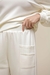 CONJUNTO EM MOLETOM DIFERENCIADO BLUSA CROPPED + CALÇA PANTALONA