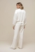 CONJUNTO EM MOLETOM DIFERENCIADO BLUSA CROPPED + CALÇA PANTALONA - comprar online