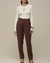 CALÇA ALFAIATARIA PANTALONA COM CINTO - Allure Closet