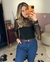CALÇA JEANS RETA ESCURA COM CINTO na internet