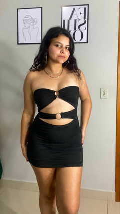 Vestido argolas