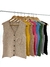 Chaleco c botón Cuello V- LNKM 19