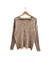 Sweater Cuello V Lineas- LNBL 06