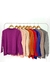 Sweater Manga Lurex Con tajo - LNIAL 02 - tienda online