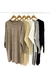 Sweater Largo Lurex con Tajo- LNIAL 34