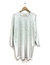 Sweater Largo Lurex con Tajo- LNIAL 34 - Long