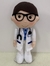 boneco enfermeiro de feltro