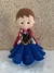 boneca frozen de feltro