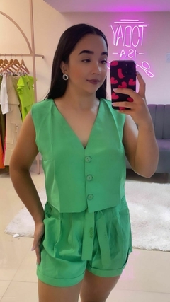 conjunto colete