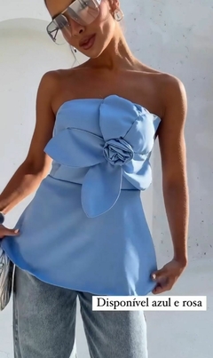 Peplum flor - comprar online