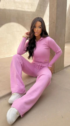 Conjunto Modal Faixa Rosa - comprar online