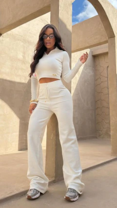 Conjunto Modal Faixa Rosa