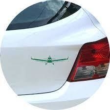 Adesivo Avião Agrícola - 7 X 25cm (aviação Ipanema)