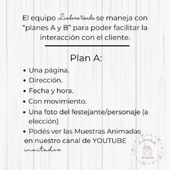 Invitación digital animada Hogwards - Lindura tienda