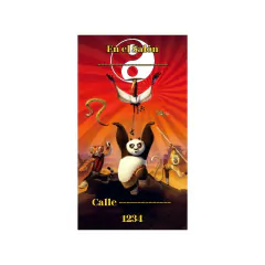 Video Invitación Kun Fu Panda en internet