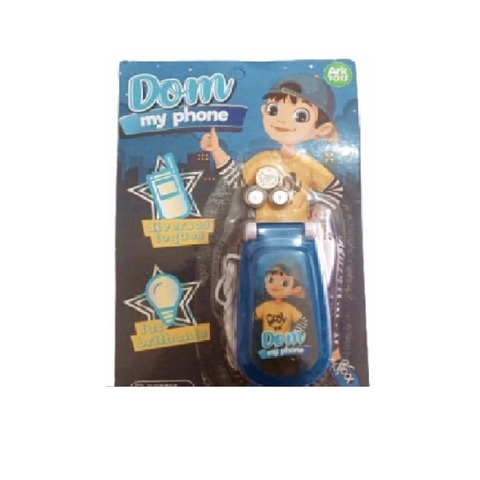 Telefone Celular De Brinquedo Luminoso E Musical Dom MyPhone