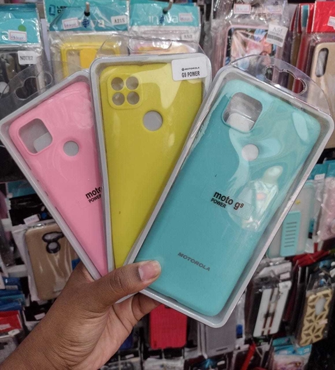 Capinha de Silicone Moto G9 Power