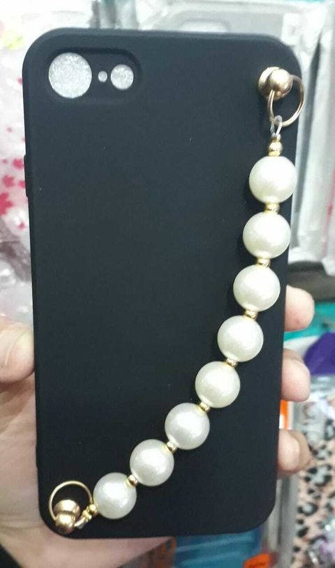 Capinha Cordinha Perolas Iphone 7/8