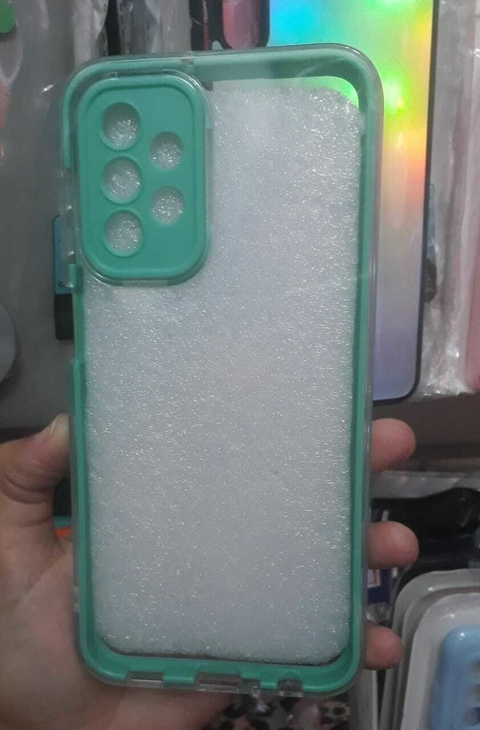 Capinha Proteção Borda Colorida Samsung Galaxy A23