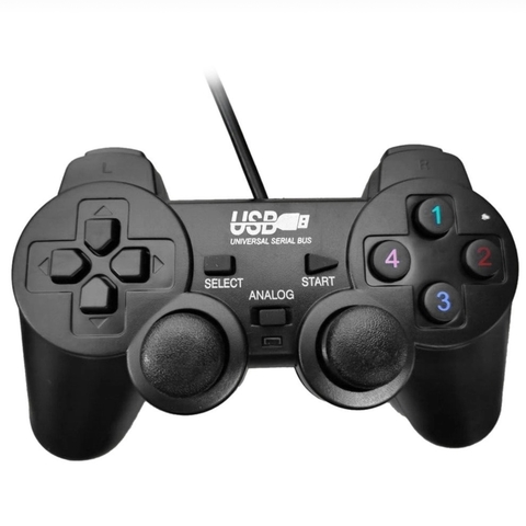 Controle Universal Usb Game Pad Para Pc 2.0