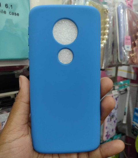 Capinha Case Silicone Aveludada Moto G6 Play