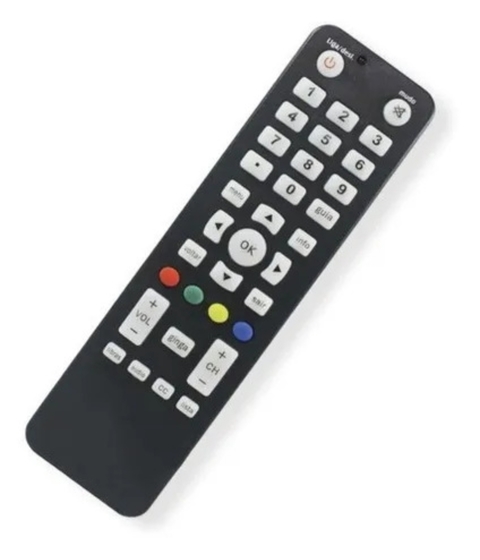 Controle Remoto Conversor Digital Intelbras / Positivo Le-7456